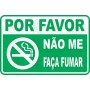 Por favor não me faça fumar. 